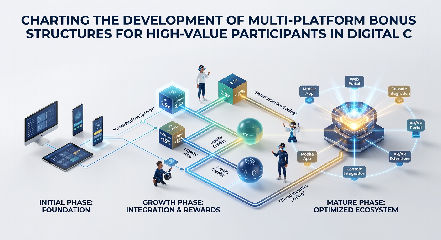 Dashboard view of a multi-platform casino loyalty system displaying synchronized bonus tiers for high-value users