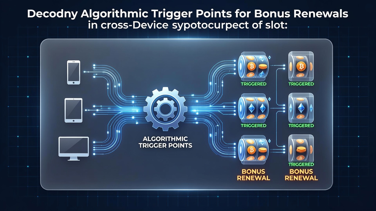 Cross-device cryptocurrency slot interface displaying algorithmic bonus renewal indicators across mobile and desktop screens
