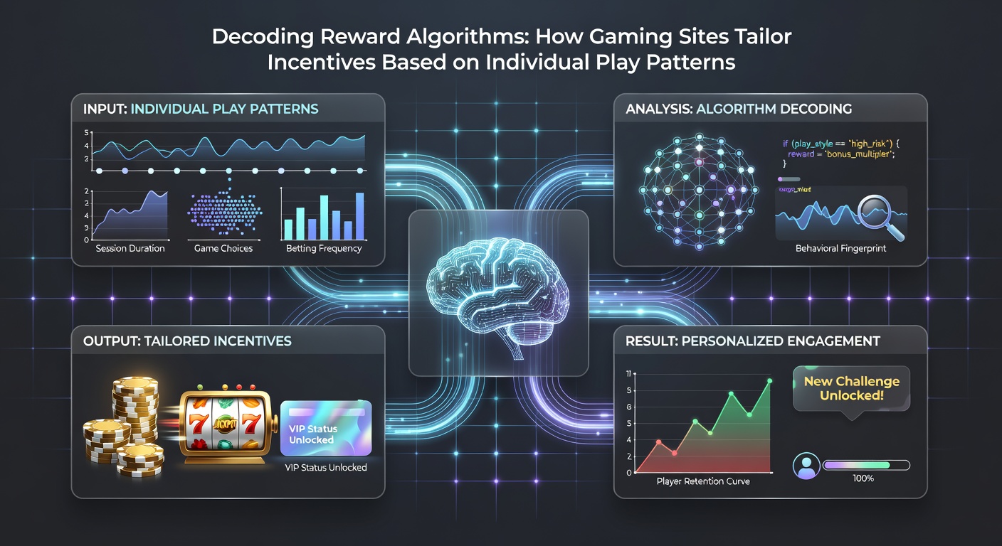Screenshot of a personalized bonus dashboard highlighting algorithm-generated offers for different player segments
