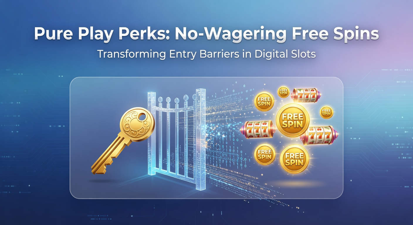 Vibrant digital slot reels spinning with golden free spin icons bursting forth, symbolizing instant access to no-wagering rewards in online casinos