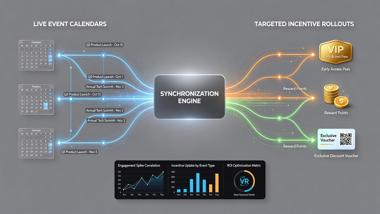 Data visualization showing alignment between live sports events and personalized bonus activations on a wagering app